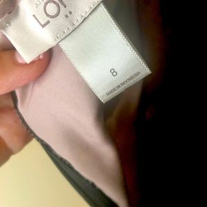 Black lace dress from Loft size 8